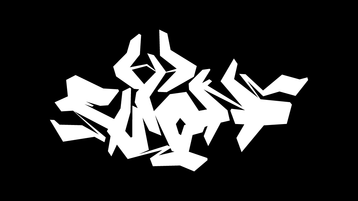 Typographie Graffiti vectoriel